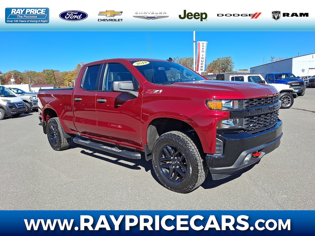 Used 2019 Chevrolet Silverado 1500 Custom Trail Boss Truck