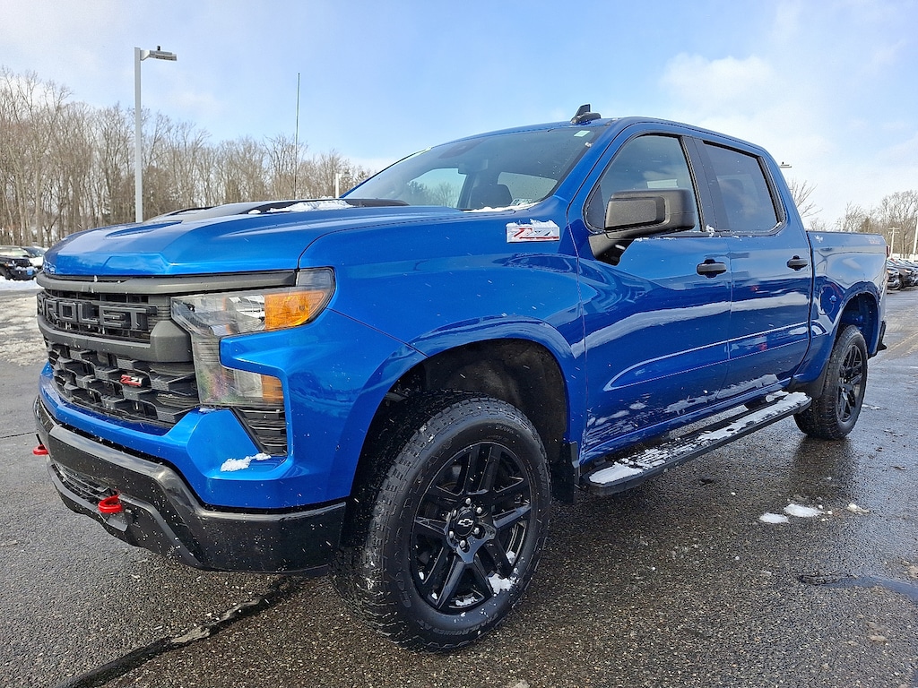 Certified 2022 Chevrolet Silverado 1500 Custom Trail Boss Truck