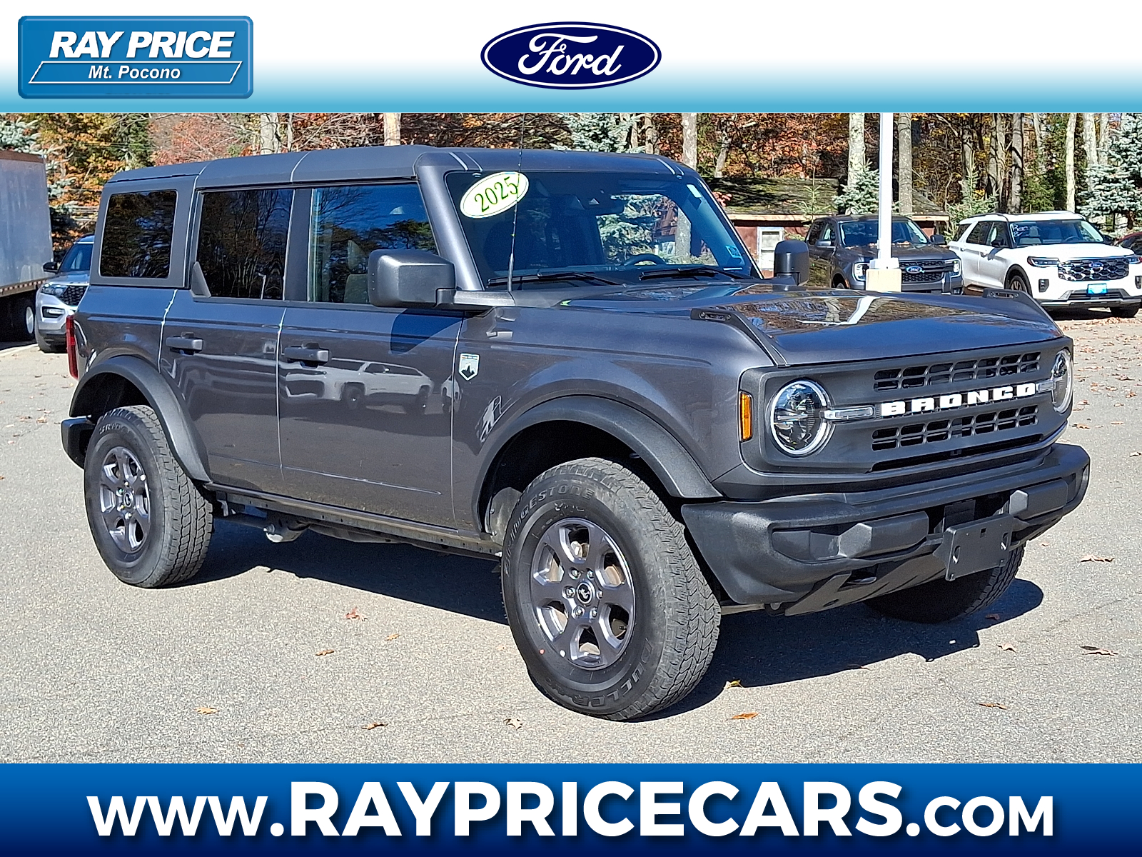 Certified 2025 Ford Bronco Big Bend SUV