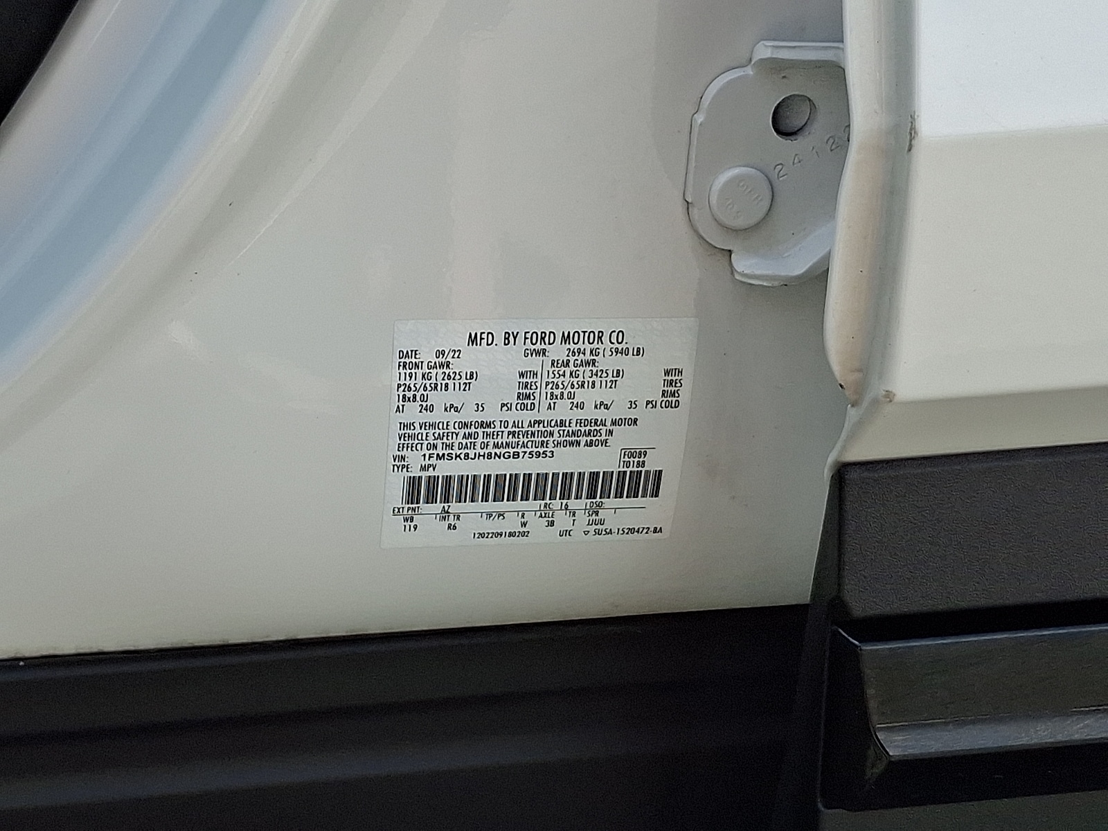 2022 Ford Explorer TIMBERLINE - Photo 28