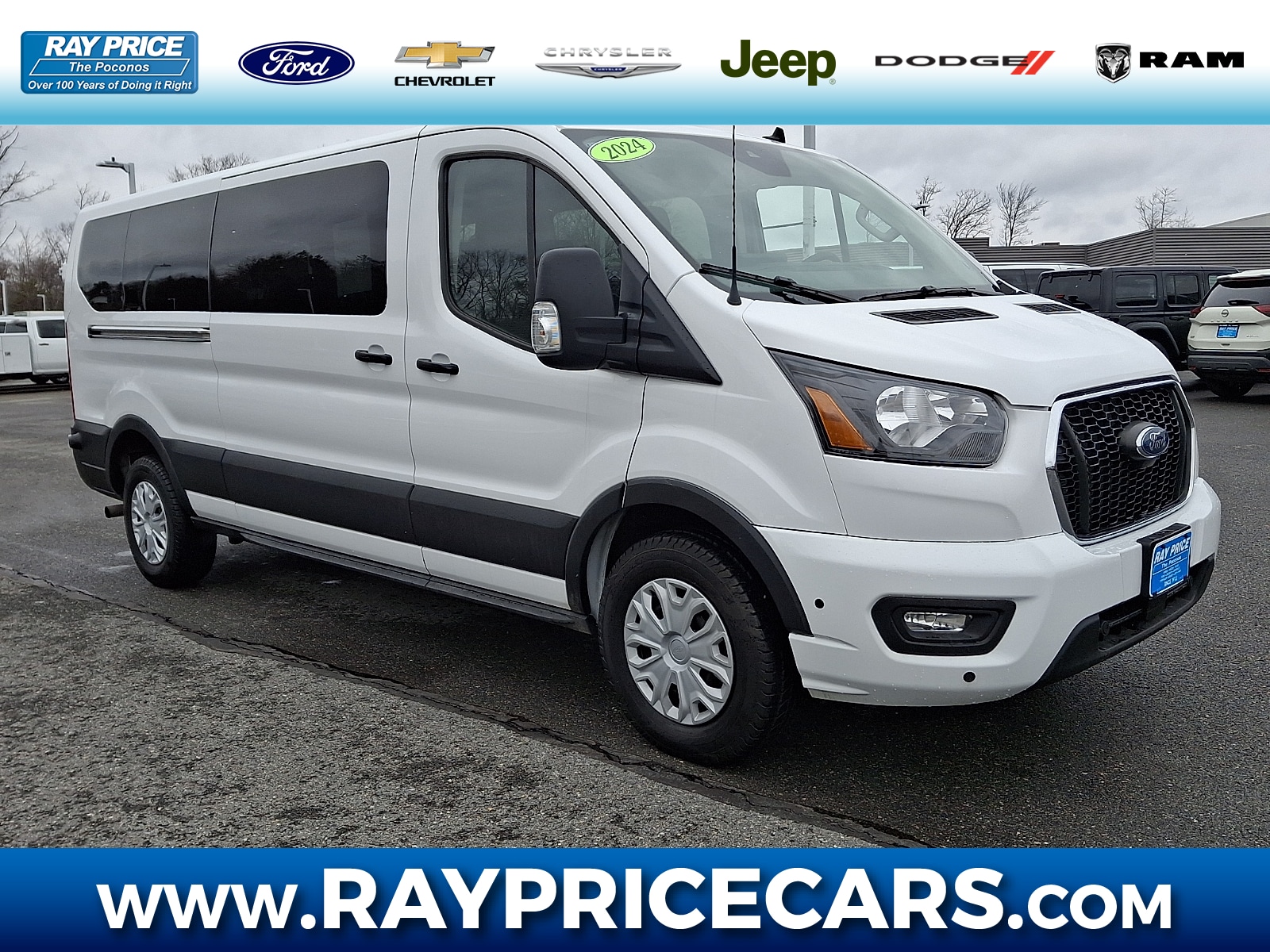 2024 Ford Transit-350 Passenger Wagon Low Roof Van 