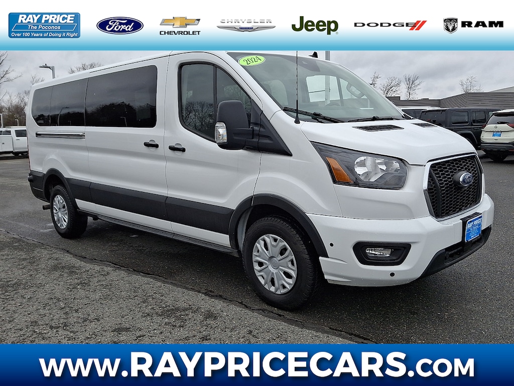 Used 2024 Ford Transit-350 Passenger Wagon Low Roof Van