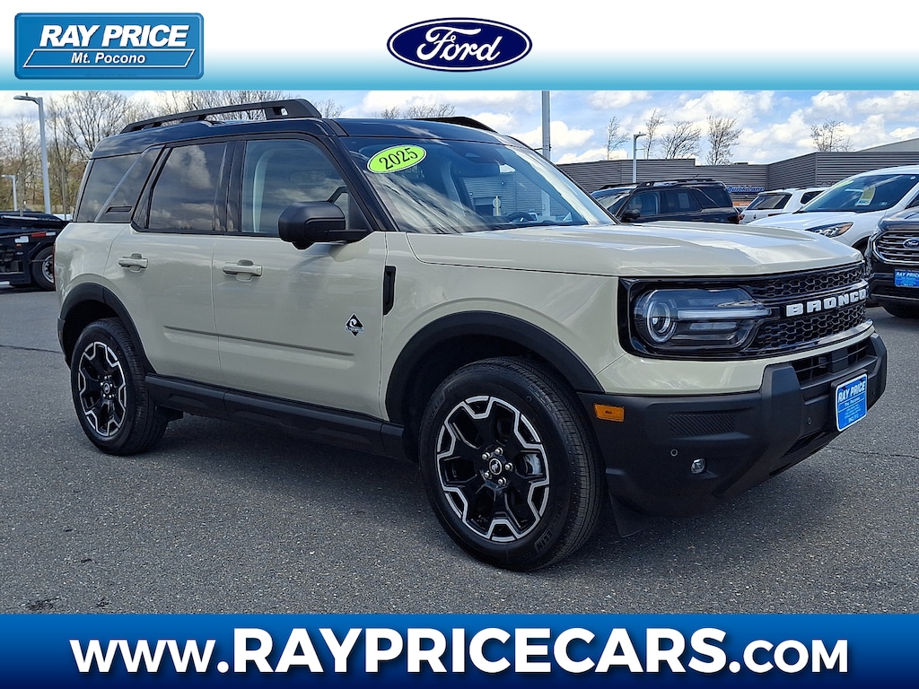 Certified 2025 Ford Bronco Sport Outer Banks SUV