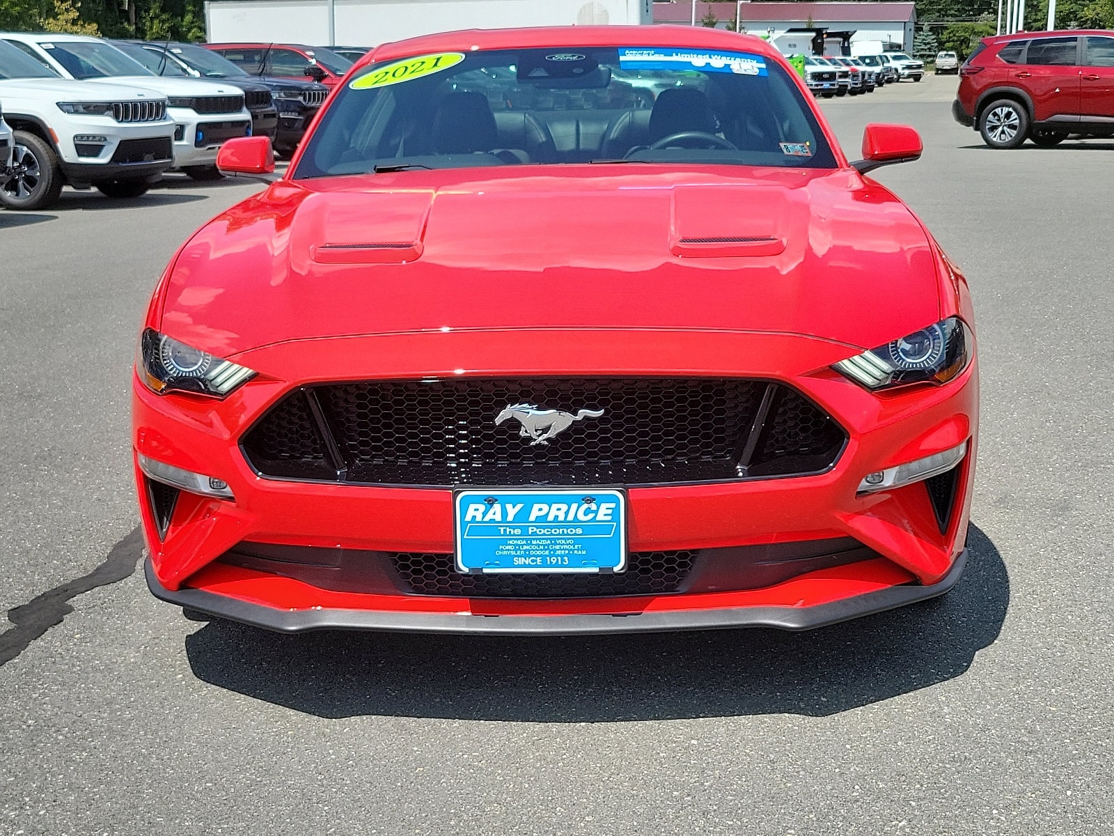 Used 2021 Ford Mustang GT Premium with VIN 1FA6P8CF4M5142869 for sale in Stroudsburg, PA