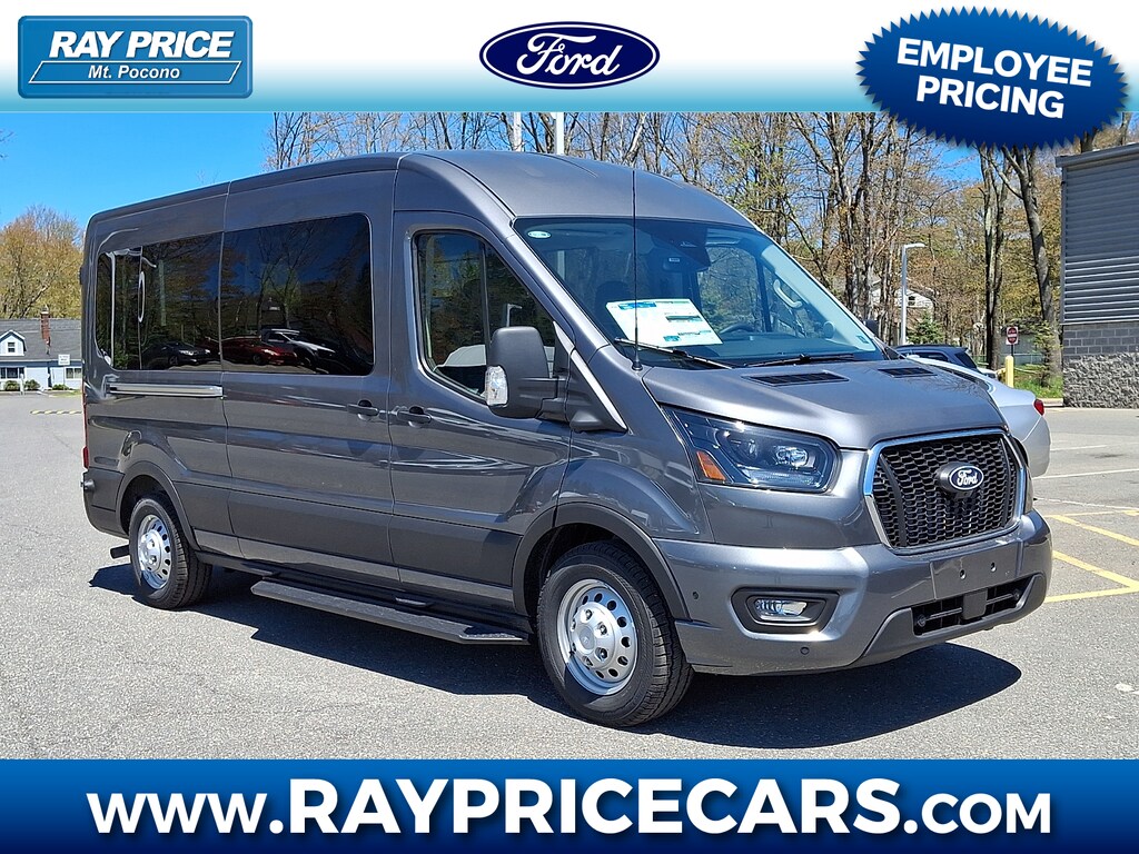New 2026 Ford Transit-350 Passenger XLT Wagon Medium Roof Van