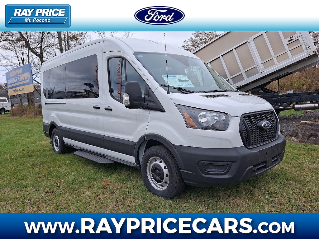 New 2025 Ford Transit-350 Passenger XL Wagon Medium Roof Van
