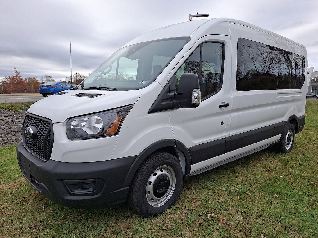 New 2025 Ford Transit-350 Passenger XL Wagon Medium Roof Van