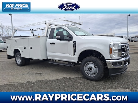 Featured new 2025 Ford F-350 Chassis Regular Cab Chassis-Cab for sale in Mt. Pocono, PA