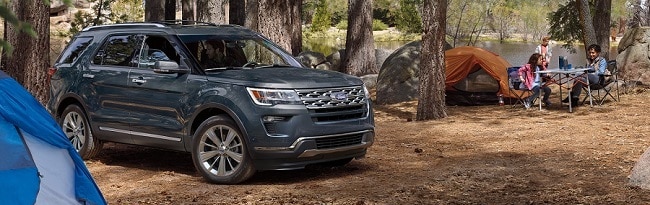 2018 Ford Explorer in Blue Metallic