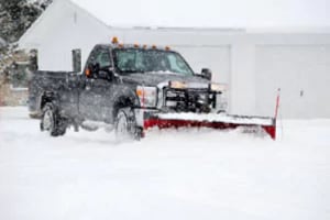 Snow Plow Truck