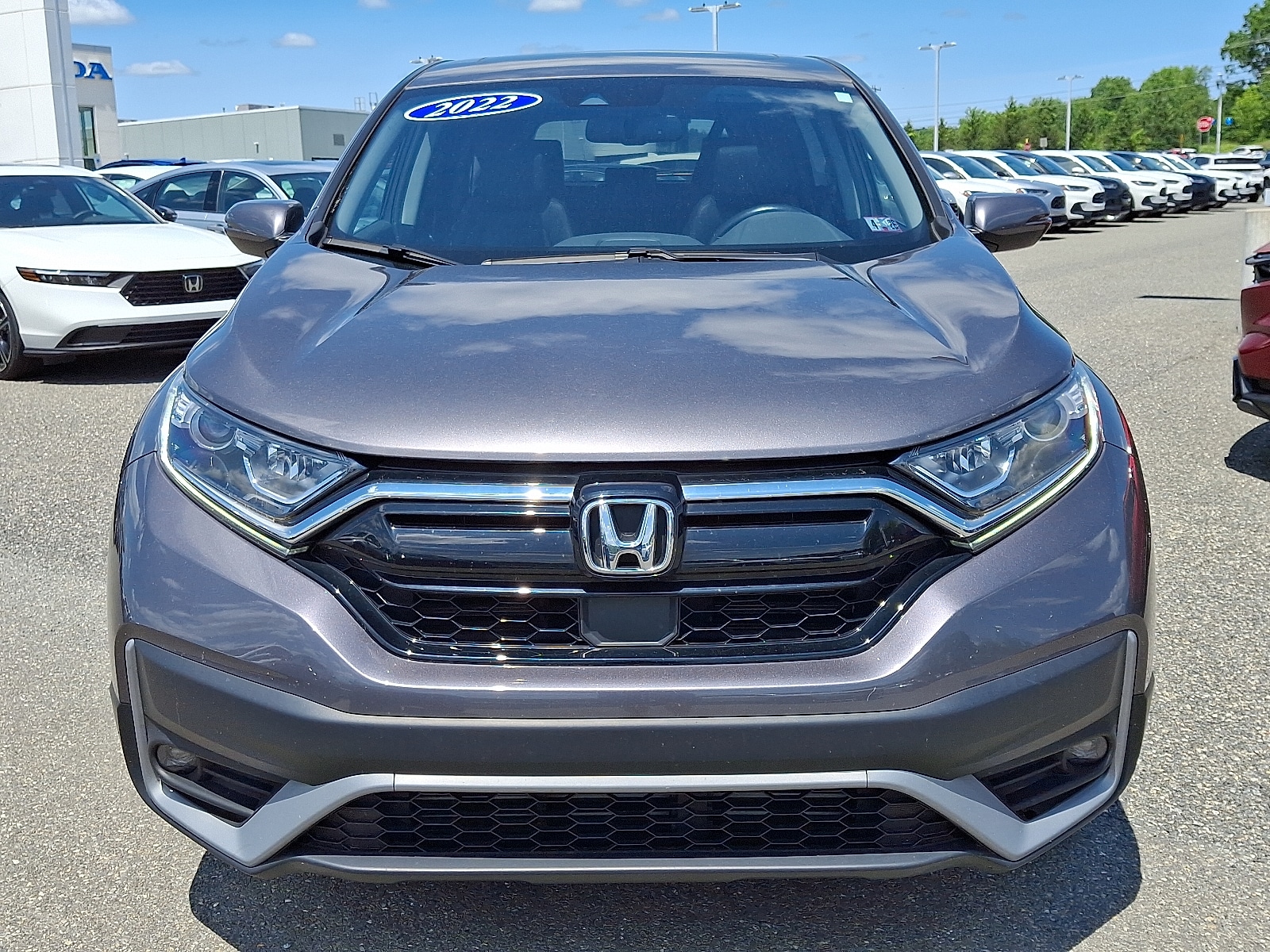 Certified 2022 Honda CR-V EX-L with VIN 5J6RW2H86NA014458 for sale in Stroudsburg, PA