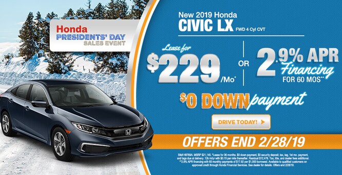 New Honda Specials Stroudsburg Pa Ray Price Honda