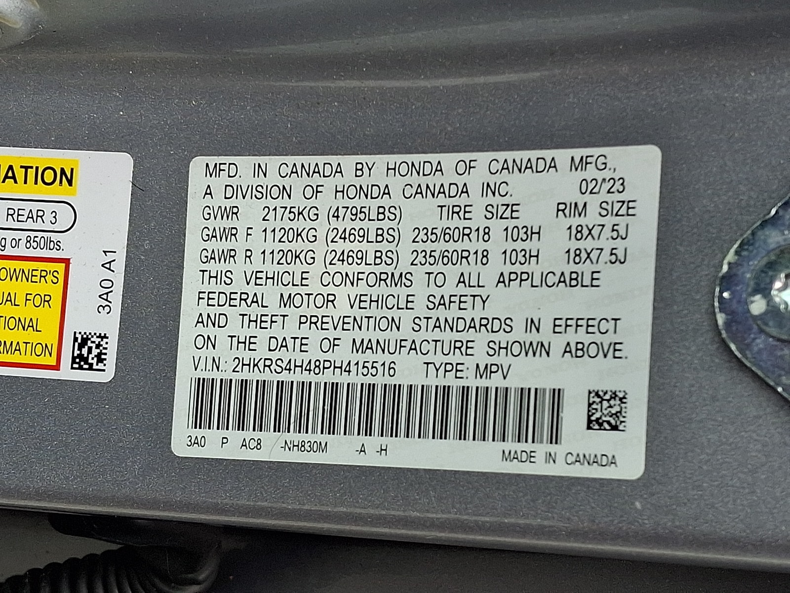 2023 Honda CR-V EX - Photo 27