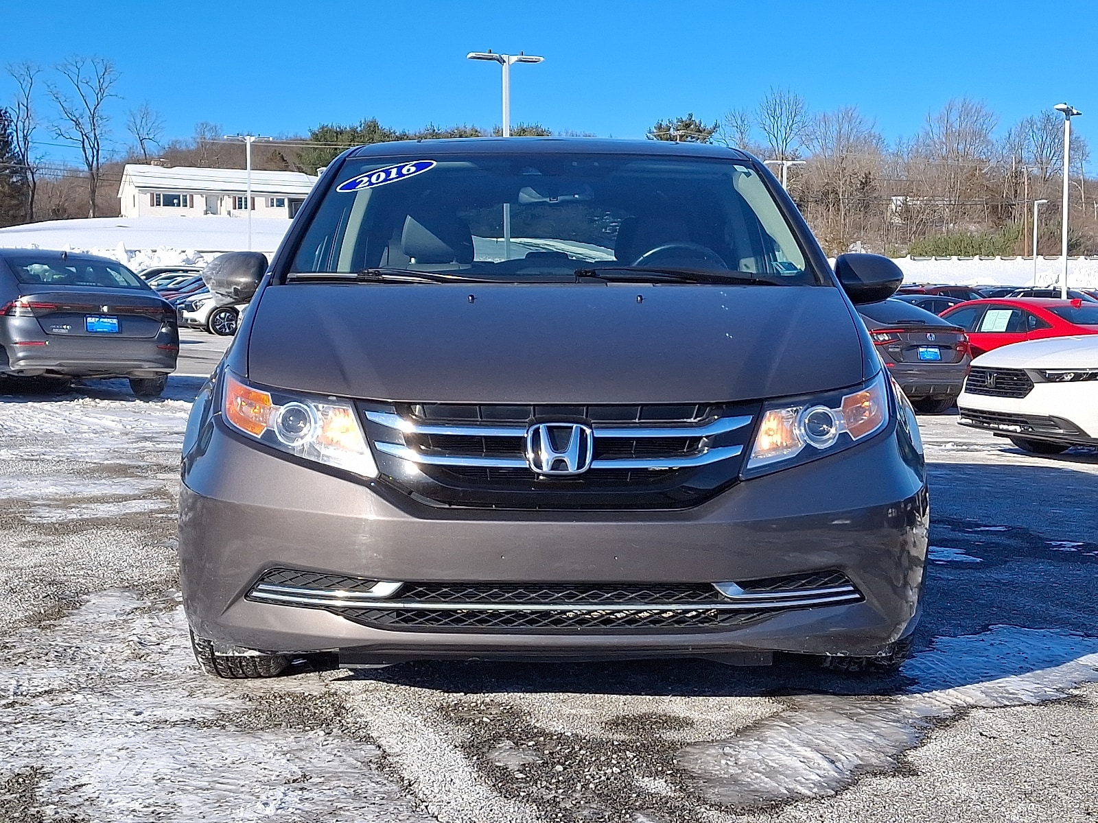 Used 2016 Honda Odyssey EX-L with VIN 5FNRL5H65GB065345 for sale in Stroudsburg, PA