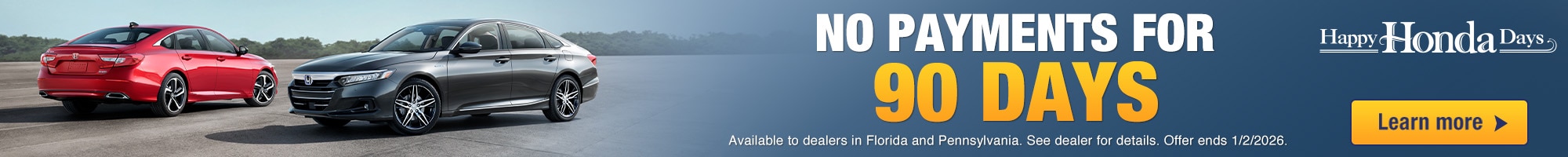 No Payments For 90 Days