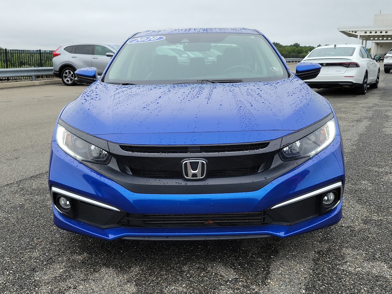 Used 2020 Honda Civic EX-L with VIN 2HGFC1F72LH681355 for sale in Stroudsburg, PA