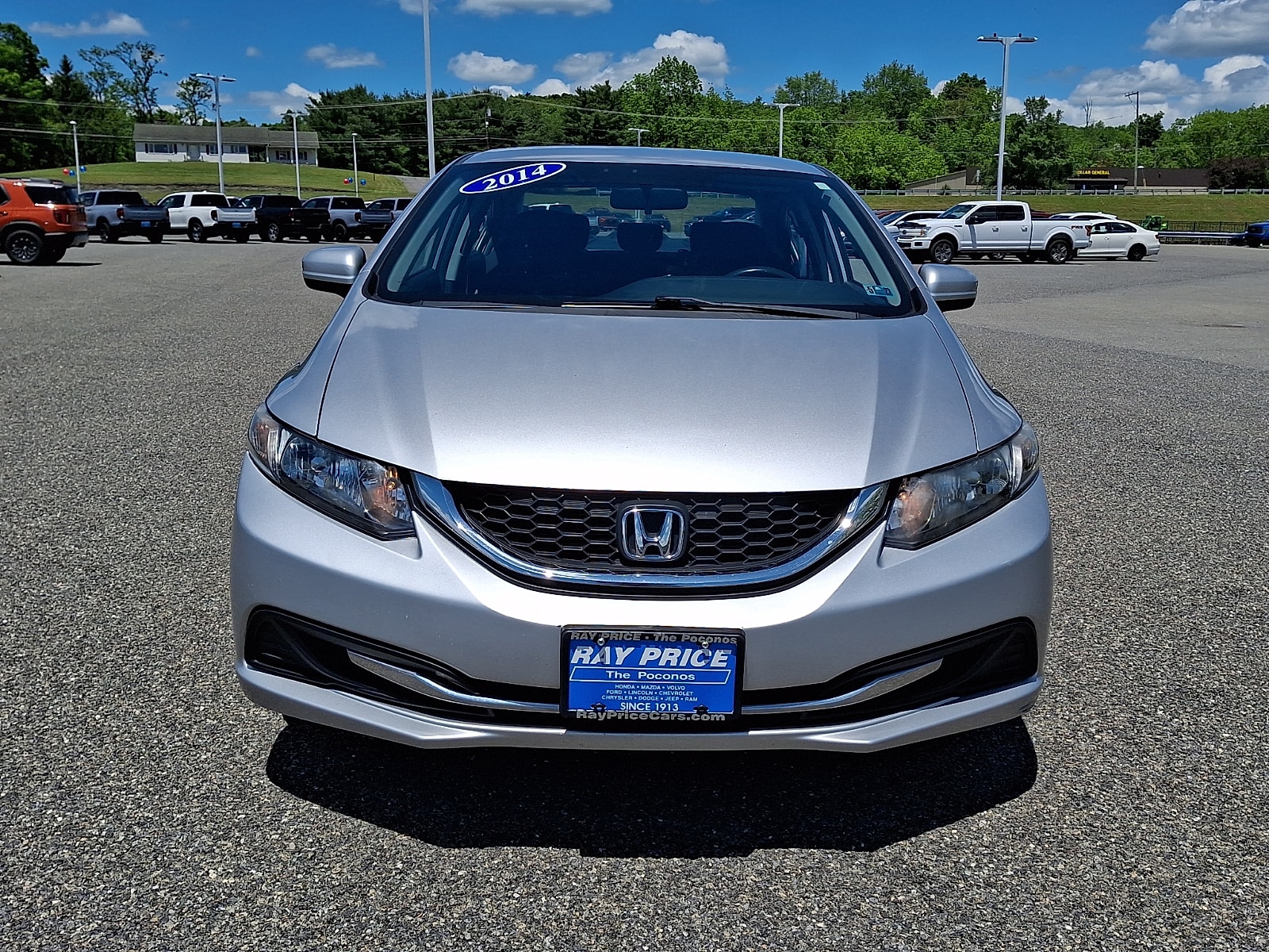 Used 2014 Honda Civic LX with VIN 19XFB2F51EE231278 for sale in Stroudsburg, PA