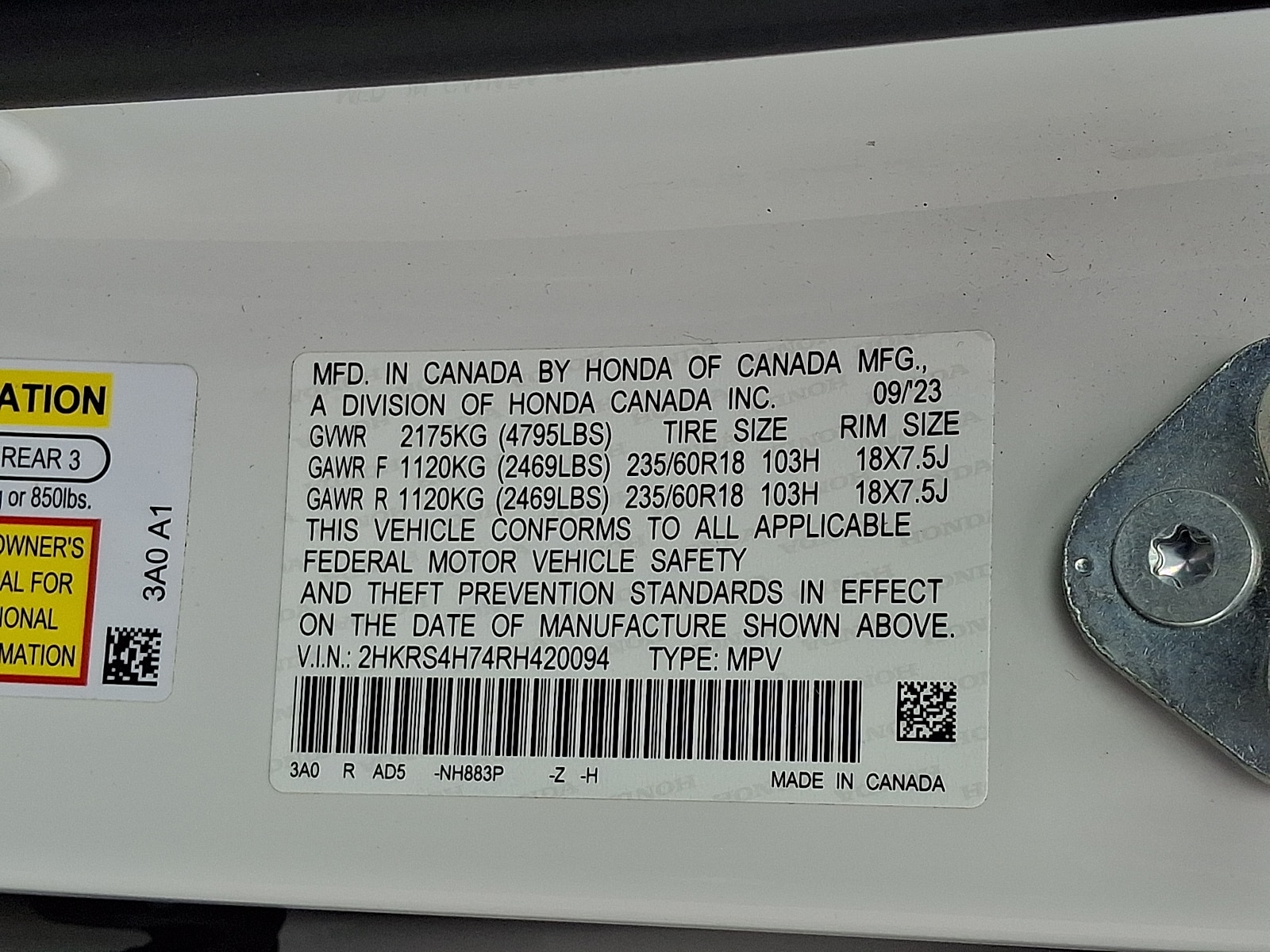 2024 Honda CR-V EX-L - Photo 28
