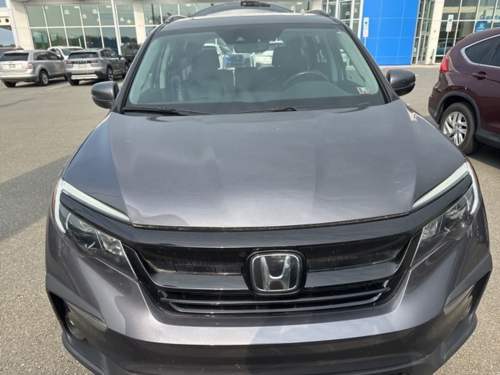 Certified 2022 Honda Pilot SE with VIN 5FNYF6H29NB053623 for sale in Stroudsburg, PA