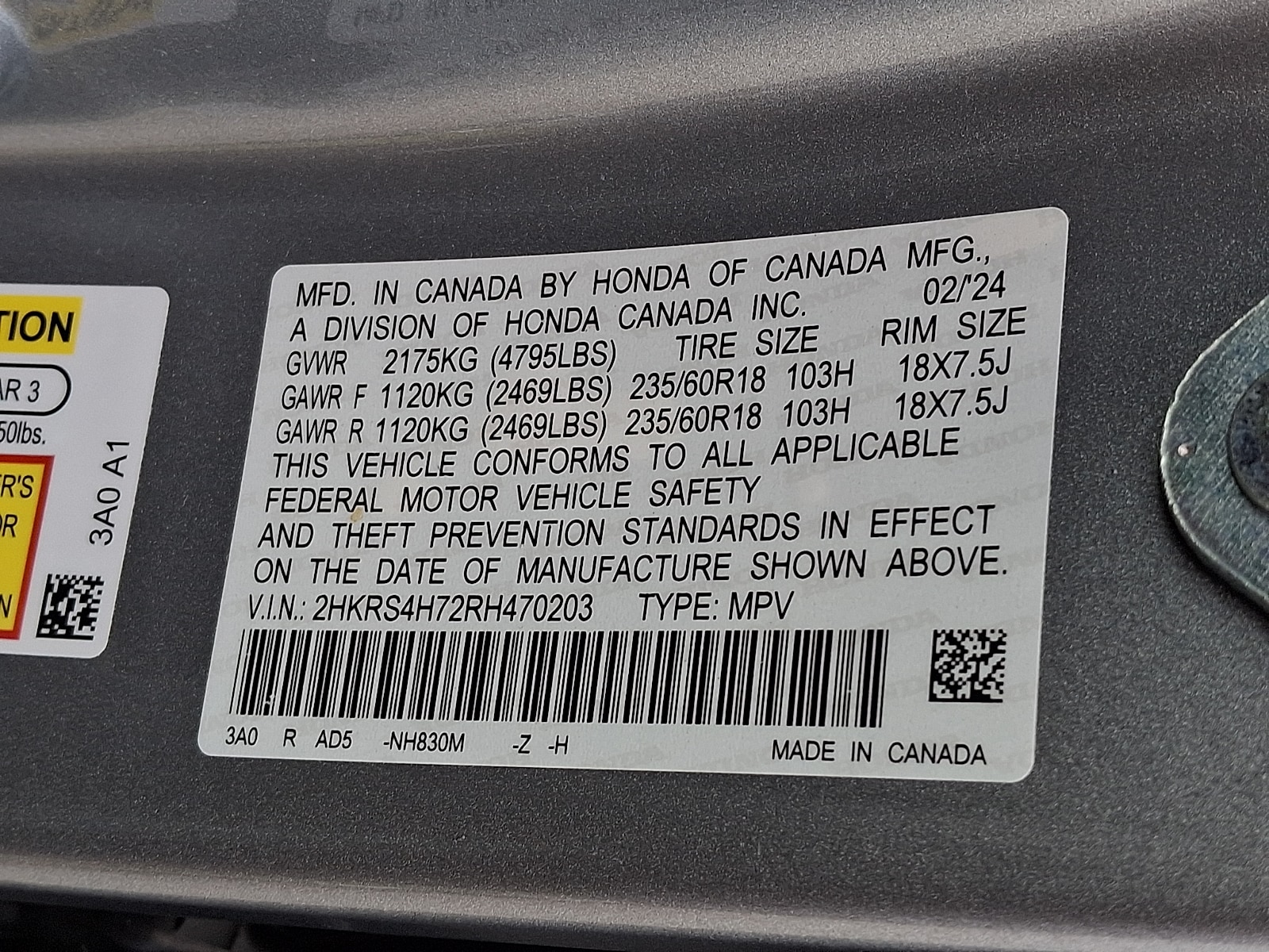 2024 Honda CR-V EX-L - Photo 29