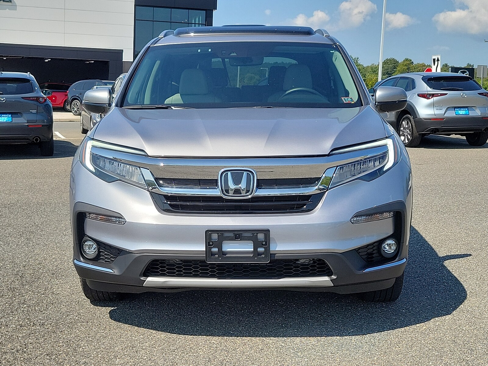 Used 2021 Honda Pilot Elite with VIN 5FNYF6H08MB018083 for sale in Stroudsburg, PA