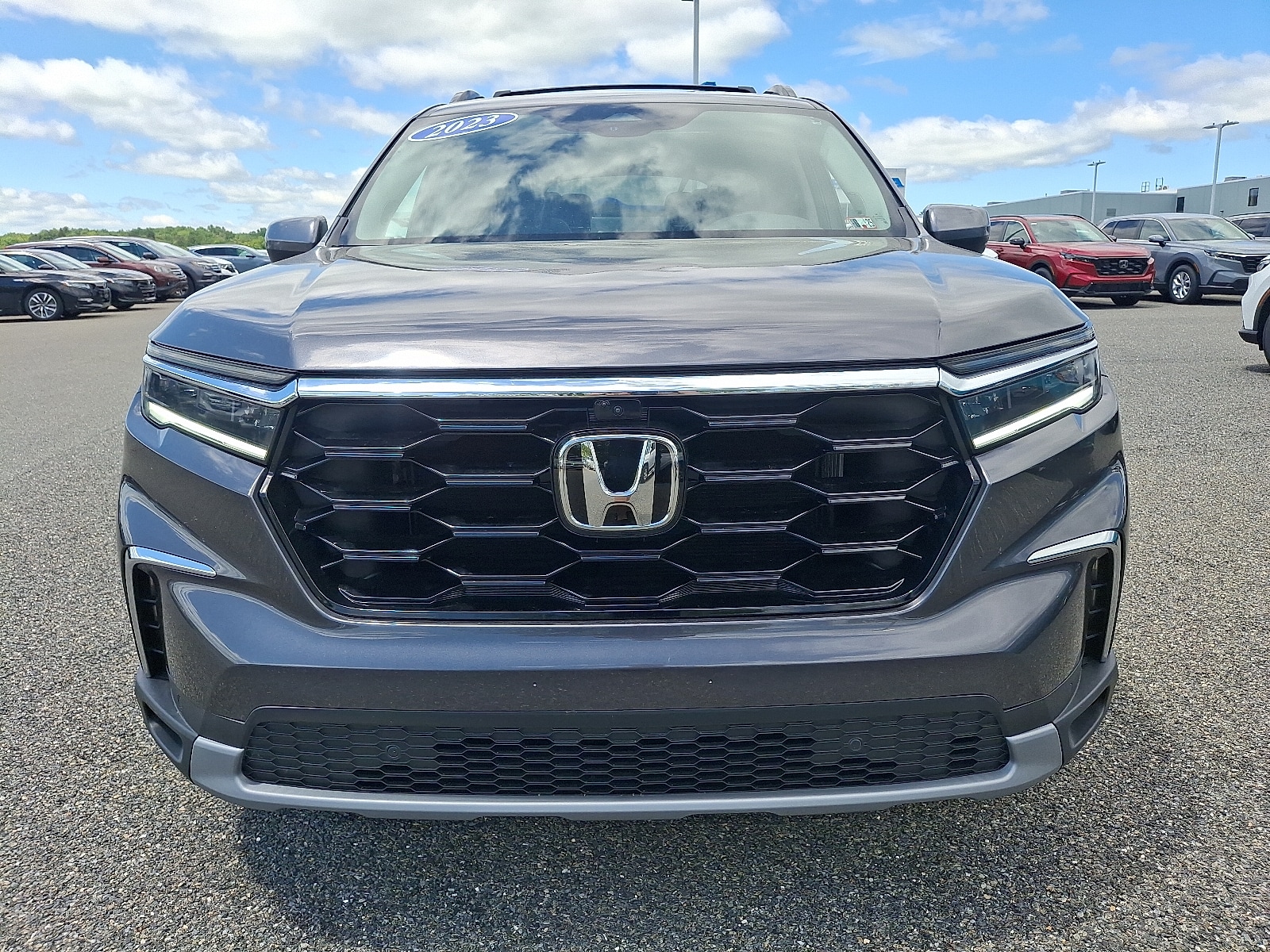 Certified 2023 Honda Pilot Elite with VIN 5FNYG1H87PB024452 for sale in Stroudsburg, PA