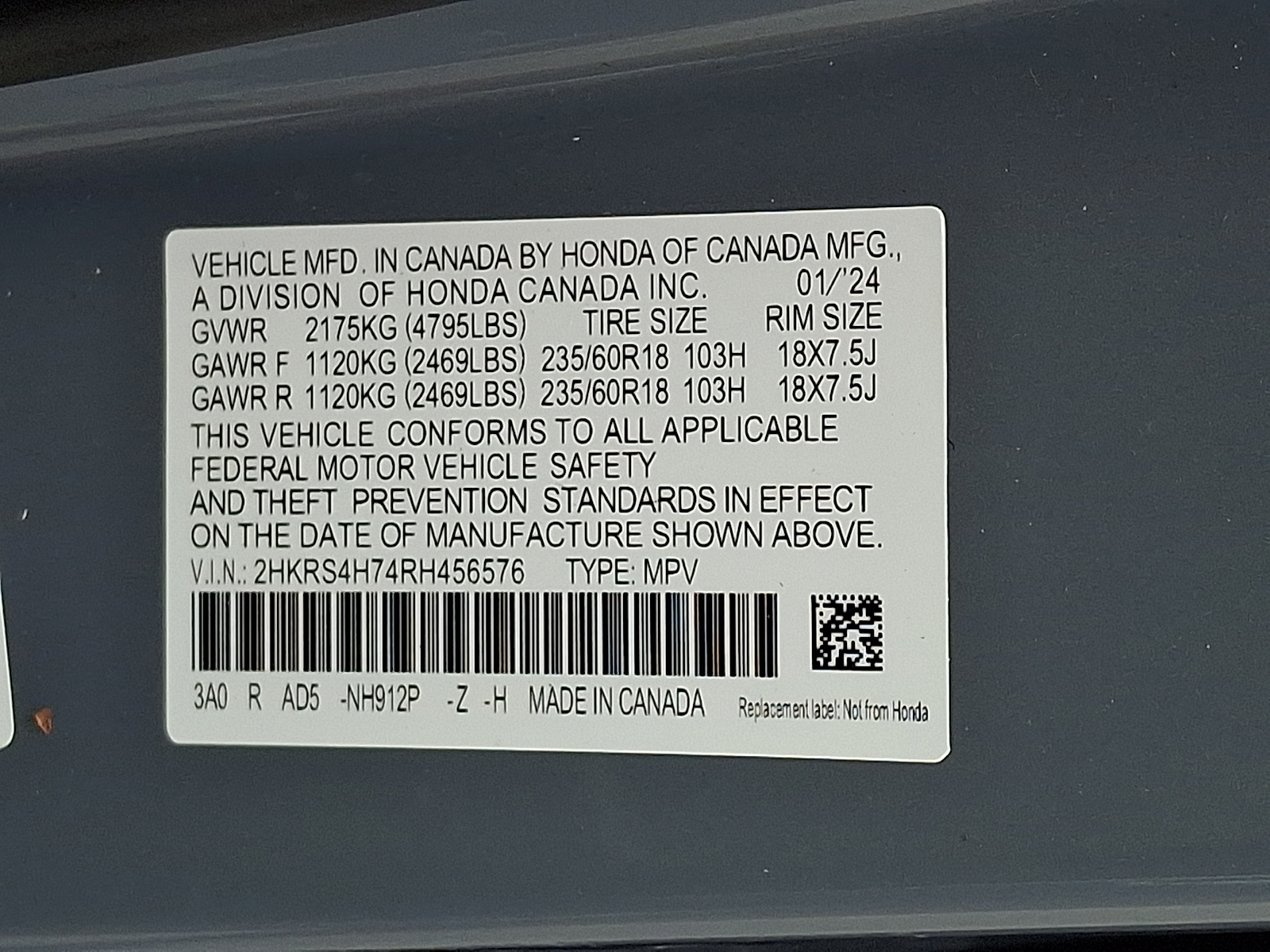 2024 Honda CR-V EX-L - Photo 28