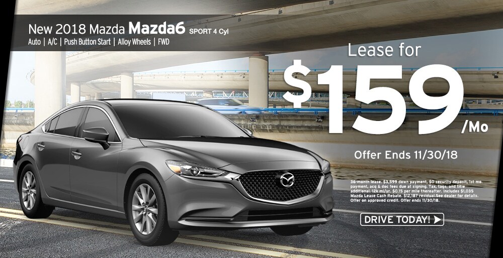 Lease A New 2018 Mazda6 For 159 Mo At Ray Mazda Stroudsburg Pa