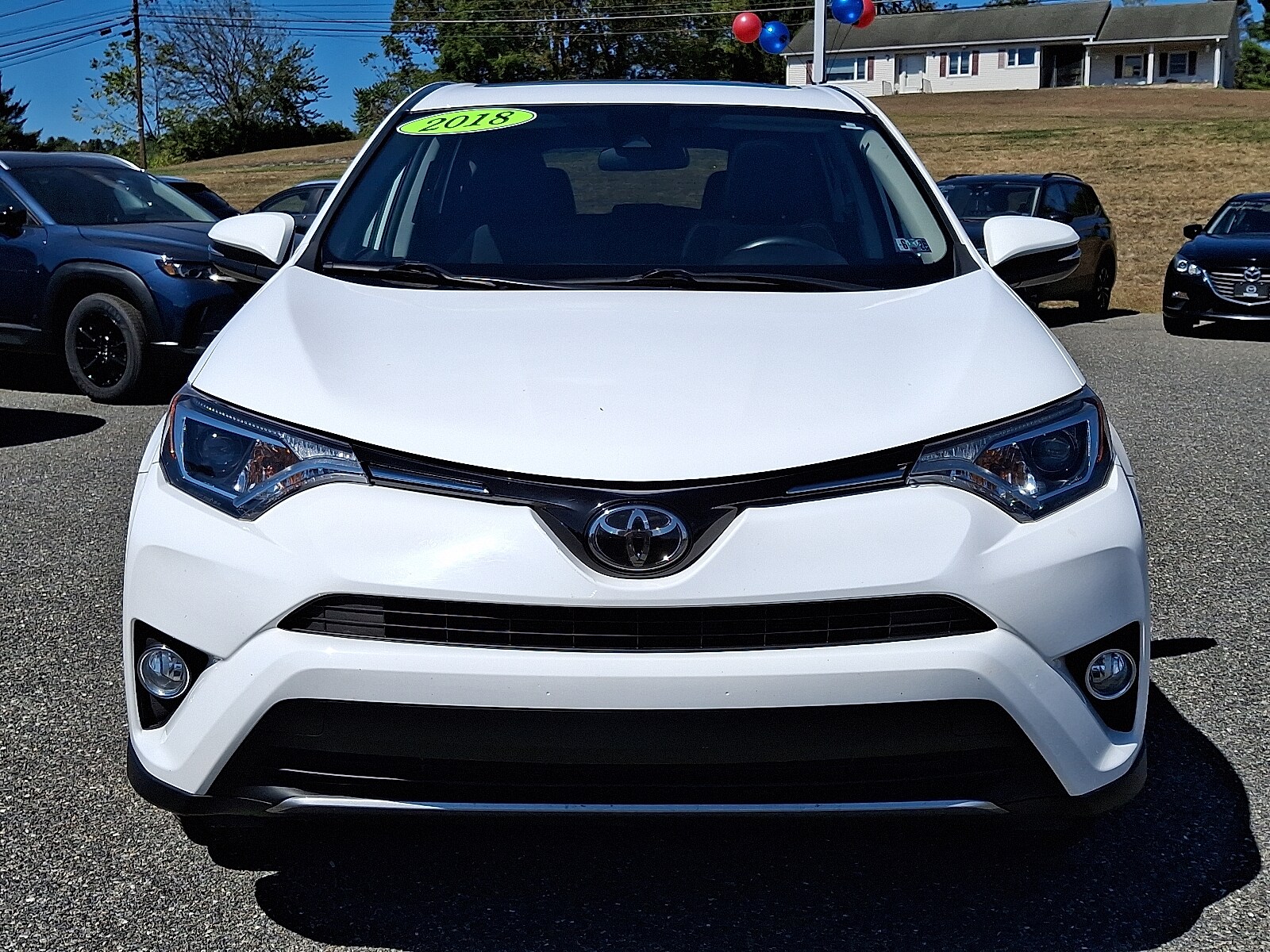 Used 2018 Toyota RAV4 XLE with VIN 2T3RFREV7JW804727 for sale in Stroudsburg, PA