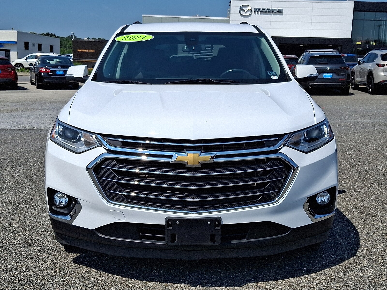 Used 2021 Chevrolet Traverse 1LT with VIN 1GNERGKW2MJ143268 for sale in Stroudsburg, PA