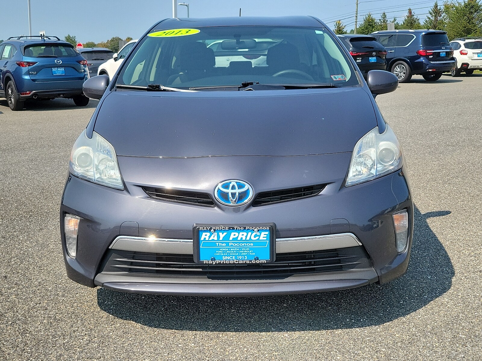 Used 2013 Toyota Prius Plug-In Base with VIN JTDKN3DP1D3047691 for sale in Stroudsburg, PA