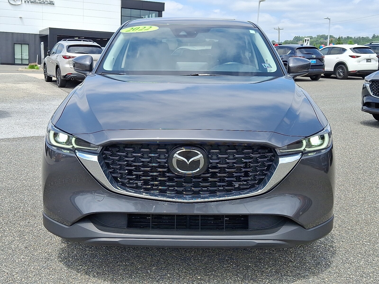 Certified 2022 Mazda CX-5 S Premium package with VIN JM3KFBDM9N0648922 for sale in Stroudsburg, PA