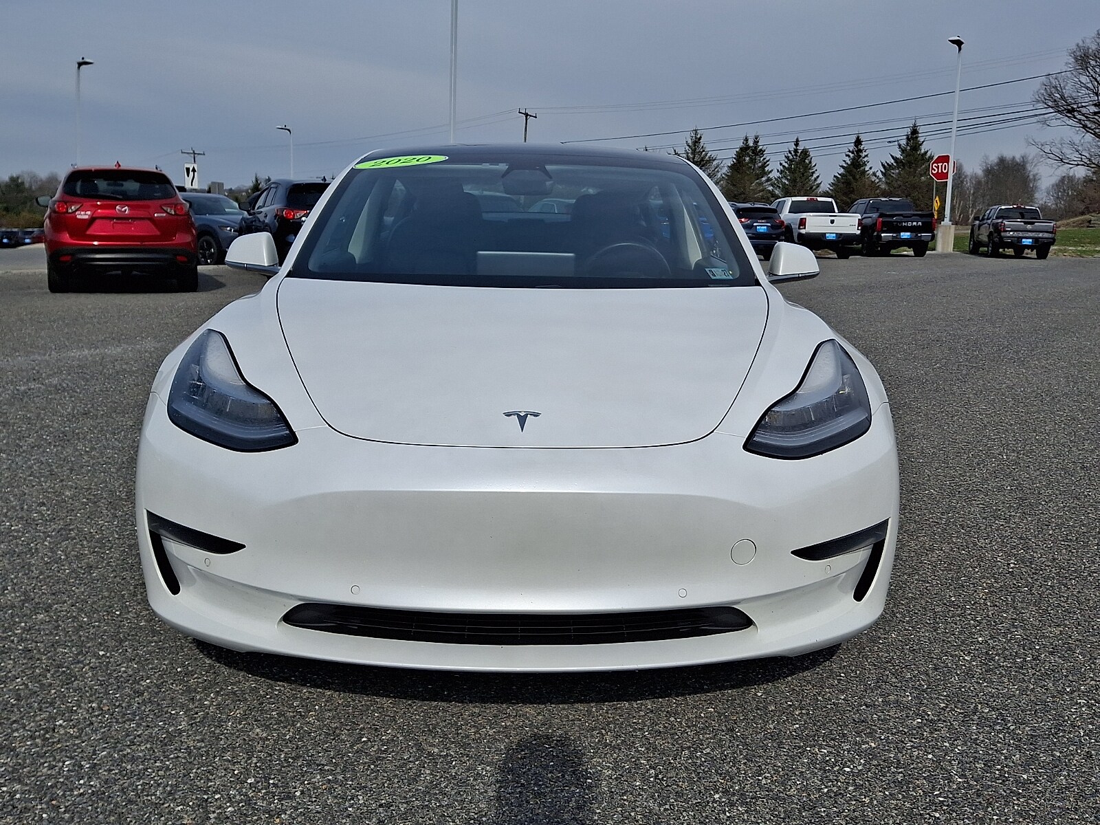 Used 2020 Tesla Model 3 Base with VIN 5YJ3E1EAXLF659618 for sale in Stroudsburg, PA