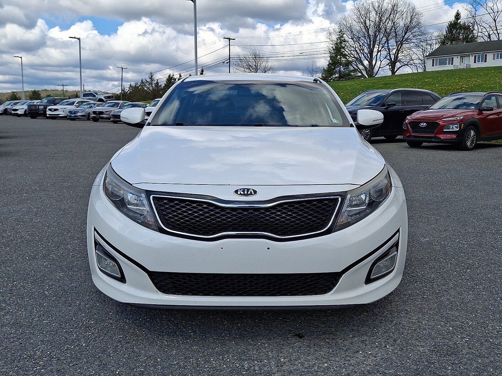 Used 2015 Kia Optima LX with VIN 5XXGM4A7XFG435363 for sale in Stroudsburg, PA