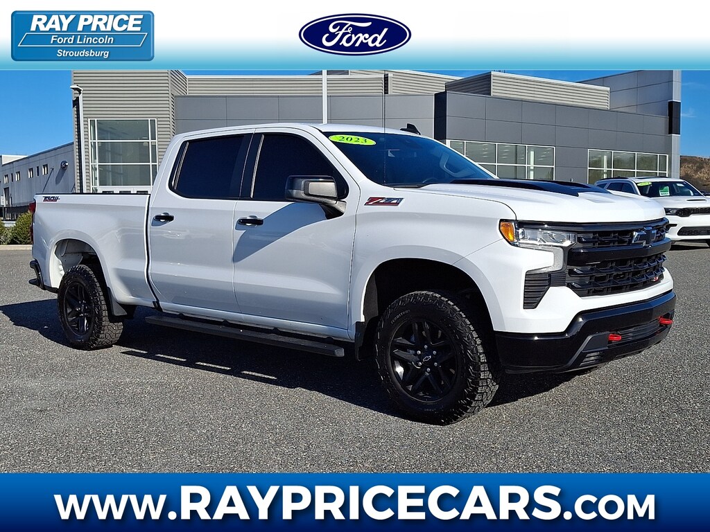 Used 2023 Chevrolet Silverado 1500 4WD Crew Cab Short Bed LT Trail Boss Truck Crew Cab