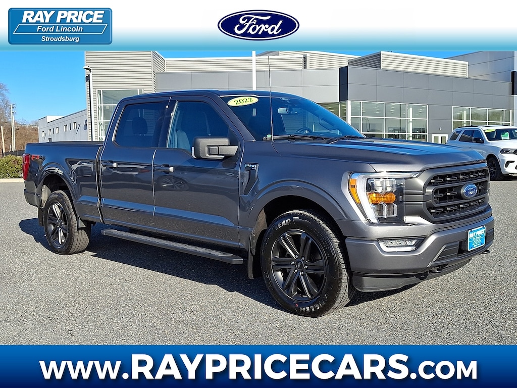 Certified 2022 Ford F-150 XLT Truck SuperCrew Cab