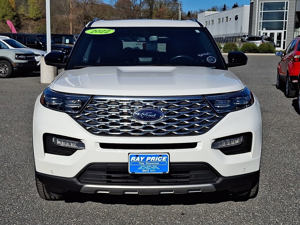 Certified 2022 Ford Explorer Platinum SUV