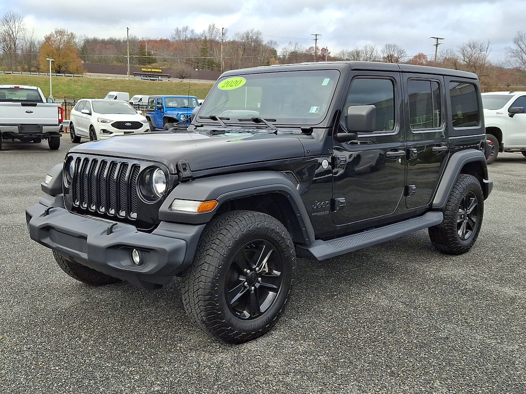 Used 2020 Jeep Wrangler Unlimited Sport Altitude 4X4 SUV
