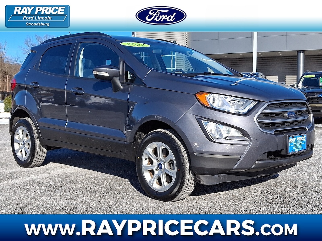 Certified 2022 Ford EcoSport SE SUV