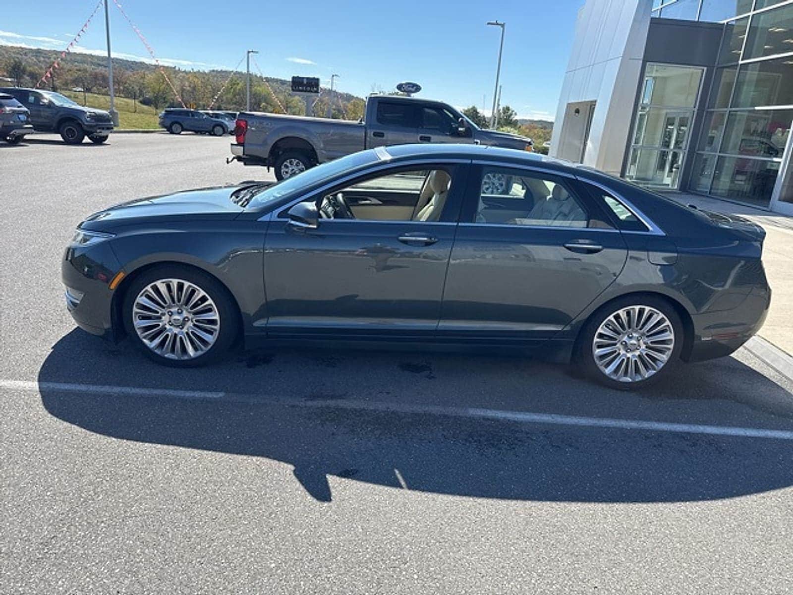 Used 2015 Lincoln MKZ Base with VIN 3LN6L2JK7FR603528 for sale in Stroudsburg, PA