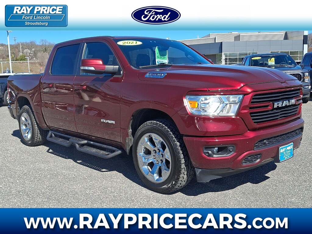 Used 2021 Ram 1500 Big Horn Crew Cab 4x4 57 Box Truck Crew Cab