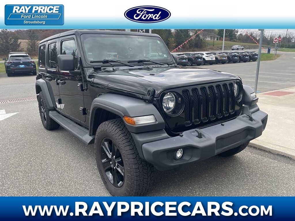 Used 2020 Jeep Wrangler Unlimited Sport Altitude 4X4 SUV