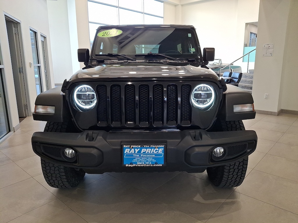 Used 2021 Jeep Wrangler Unlimited Willys 4x4 SUV