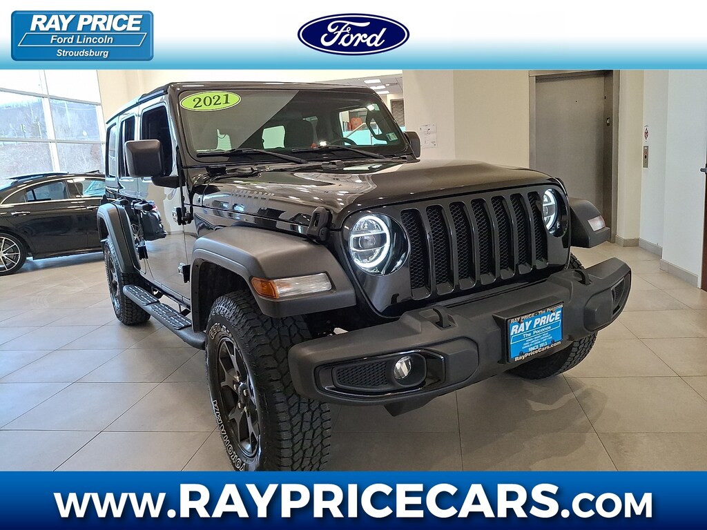 Used 2021 Jeep Wrangler Unlimited Willys 4x4 SUV