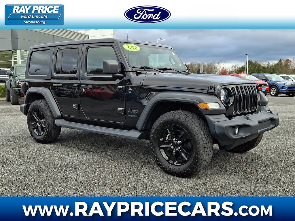 Used 2020 Jeep Wrangler Unlimited Sport Altitude 4X4 SUV
