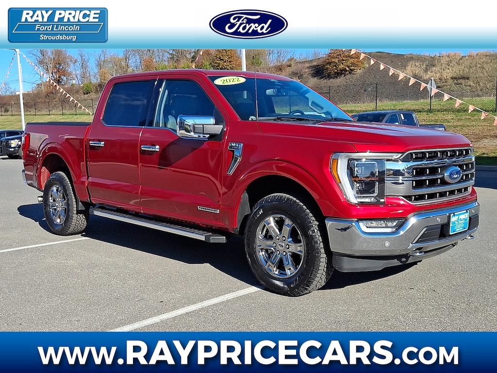 Certified 2022 Ford F-150 Lariat Truck SuperCrew Cab