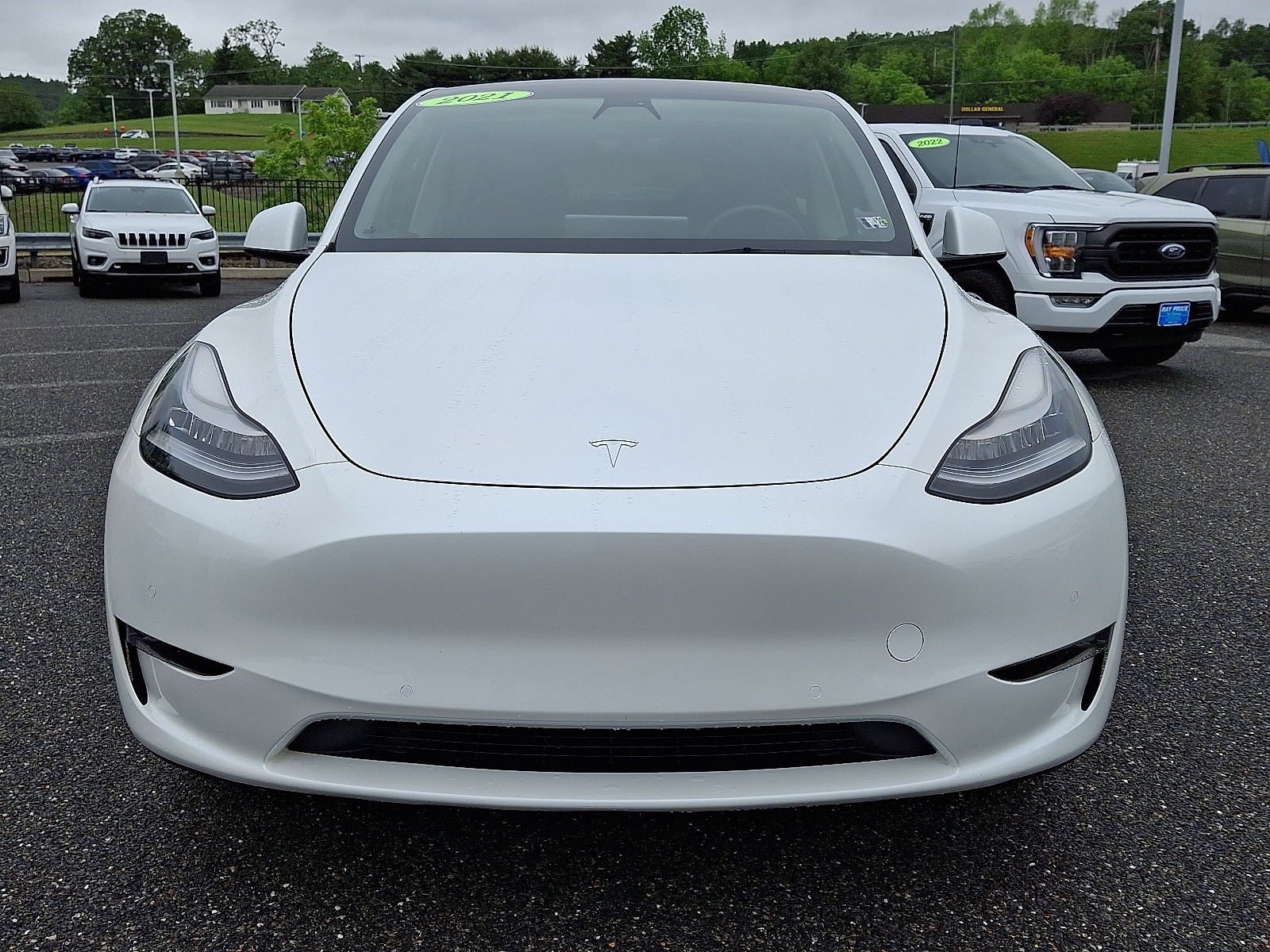 Used 2021 Tesla Model Y Standard Range with VIN 5YJYGDED9MF103748 for sale in Stroudsburg, PA