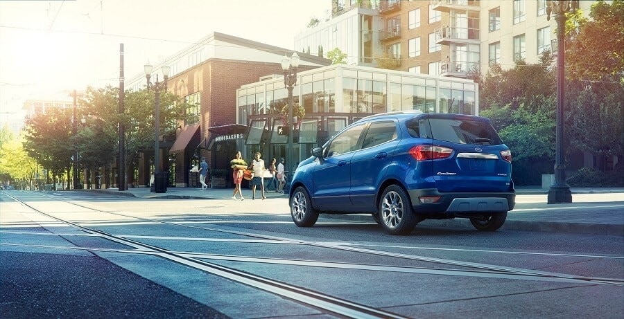 2018 Ford EcoSport in Lightning Blue