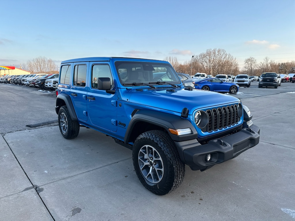 New 2026 Jeep Wrangler 4-DOOR SPORT S Sport Utility