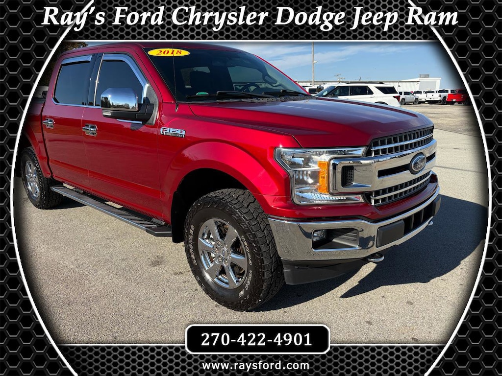 Used 2018 Ford F-150 4WD SuperCrew 139 XLT